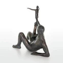 Limitierte Künstlerstatue - Bronze Menschenfigur - Was Uns Denkt, Trägt, Leitet -Outlet GARTENTRAUM Store limitierte kuenstlerstatue bronze menschenfigur was uns denkt traegt leitet4