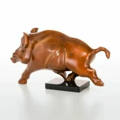 Limitierte Wildschwein Tierfigur Aus Bronzeguss - Porco 8 Limitierte Wildschwein Tierfigur Aus Bronzeguss - Porco -Outlet GARTENTRAUM Store limitierte wildschwein tierfigur aus bronzeguss porco3