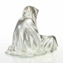 Limitierter Wächter Der Zeit Aus Bronze - Versilbert - Guardian Of Time - Silber -Outlet GARTENTRAUM Store limitierter waechter der zeit aus bronze versilbert guardian of time silber3