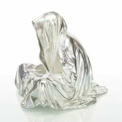 Limitierter Wächter Der Zeit Aus Bronze - Versilbert - Guardian Of Time - Silber -Outlet GARTENTRAUM Store limitierter waechter der zeit aus bronze versilbert guardian of time silber6