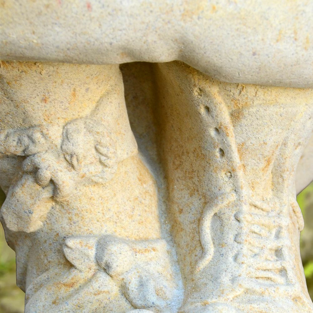 Lustiger Steinguss Gartenkobold - Grumbart 7 Lustiger Steinguss Gartenkobold - Grumbart – Bild 5