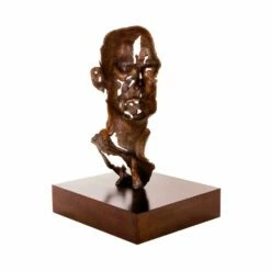 Mann Bronzebüste Mit Sockel In Limitierter Auflage - Fragment II -Outlet GARTENTRAUM Store mann bronzebueste mit sockel in limitierter auflage fragment ii4