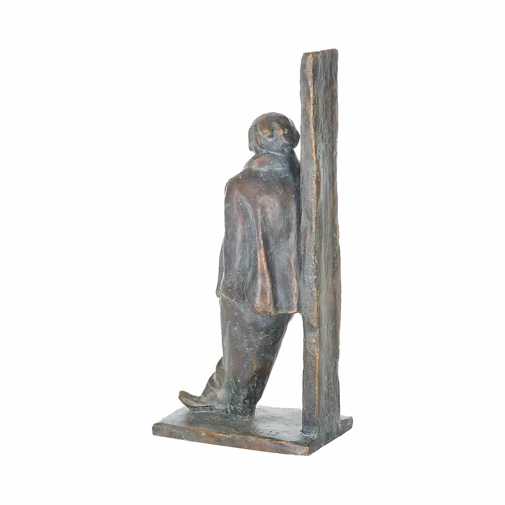 Mannfigur Aus Limitiertem Bronzehandwerk - Gelassenheit 5 Mannfigur Aus Limitiertem Bronzehandwerk - Gelassenheit – Bild 3