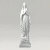 Marmorguss - Betende Maria Mutter Gottes Statue - Madonna Di Lourdes