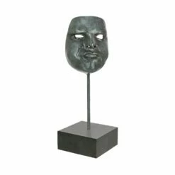 Maskenfigur Aus Bronze - Limitierte Künstleredition - Mask II