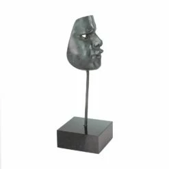 Maskenfigur Aus Bronze - Limitierte Künstleredition - Mask II -Outlet GARTENTRAUM Store maskenfigur aus bronze limitierte kuenstleredition mask ii3