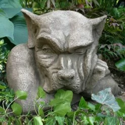 Mauerhocker Gargoyle Gartenfigur - Arthur -Outlet GARTENTRAUM Store mauerhocker gargoyle gartenfigur arthur3