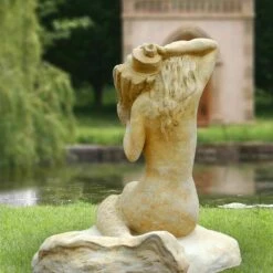 Meerjungfrau Stein Skulptur - Aria 10 Meerjungfrau Stein Skulptur - Aria -Outlet GARTENTRAUM Store meerjungfrau stein skulptur aria4