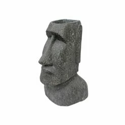 Moai Kopf Als Pflanzgefäß Für Die Gartengestaltung - Puranta -Outlet GARTENTRAUM Store moai kopf als pflanzgefaess fuer die gartengestaltung puranta2