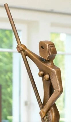 Moderne Bronzeskulptur Frau Mit Boot - Wassergöttin Auf Barke -Outlet GARTENTRAUM Store moderne bronzeskulptur frau mit boot wassergoettin auf barke2