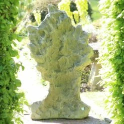 Moderne Gartenbüste Mit Frauengesicht Aus Steinguss - Calibri -Outlet GARTENTRAUM Store moderne gartenbueste mit frauengesicht aus steinguss calibri6