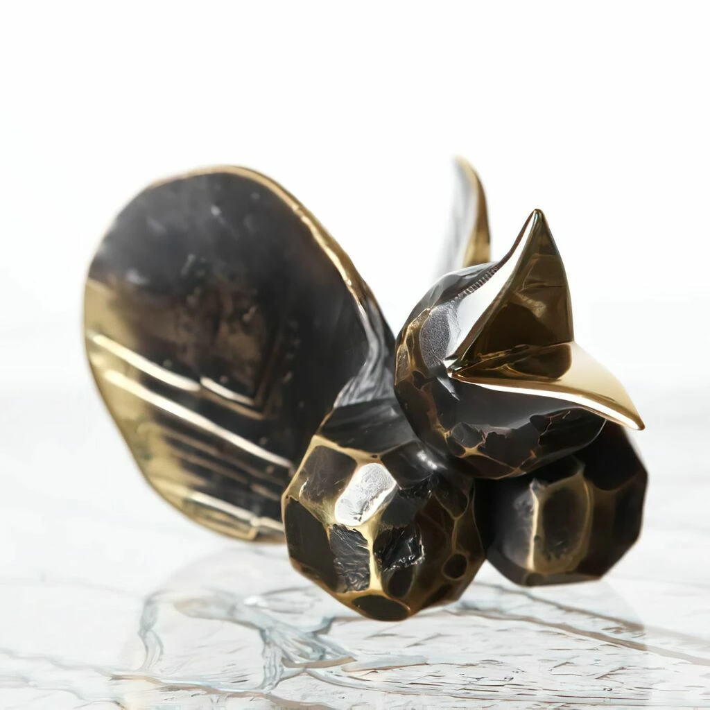 Moderne Gartendeko Aus Schmiedebronze - Spatz - Milago 7 Moderne Gartendeko Aus Schmiedebronze - Spatz - Milago – Bild 5