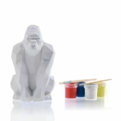 Moderne Gorilla Kinderfigur Zum Bemalen Aus Gips - Maldrick -Outlet GARTENTRAUM Store moderne gorilla kinderfigur zum bemalen aus gips maldrick3