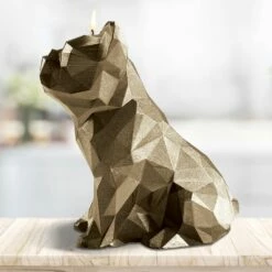 Moderne Hundefigur Bulldogge Als Kerze - Vegan Aus Wachs - Bruno -Outlet GARTENTRAUM Store moderne hundefigur bulldogge als kerze vegan aus wachs bruno4