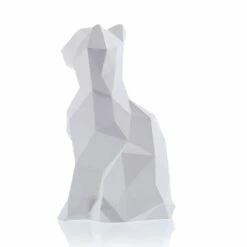 Moderne Katzenfigur Aus Natürlichem Gips Zum Bemalen - Finchen -Outlet GARTENTRAUM Store moderne katzenfigur aus natuerlichem gips zum bemalen finchen4