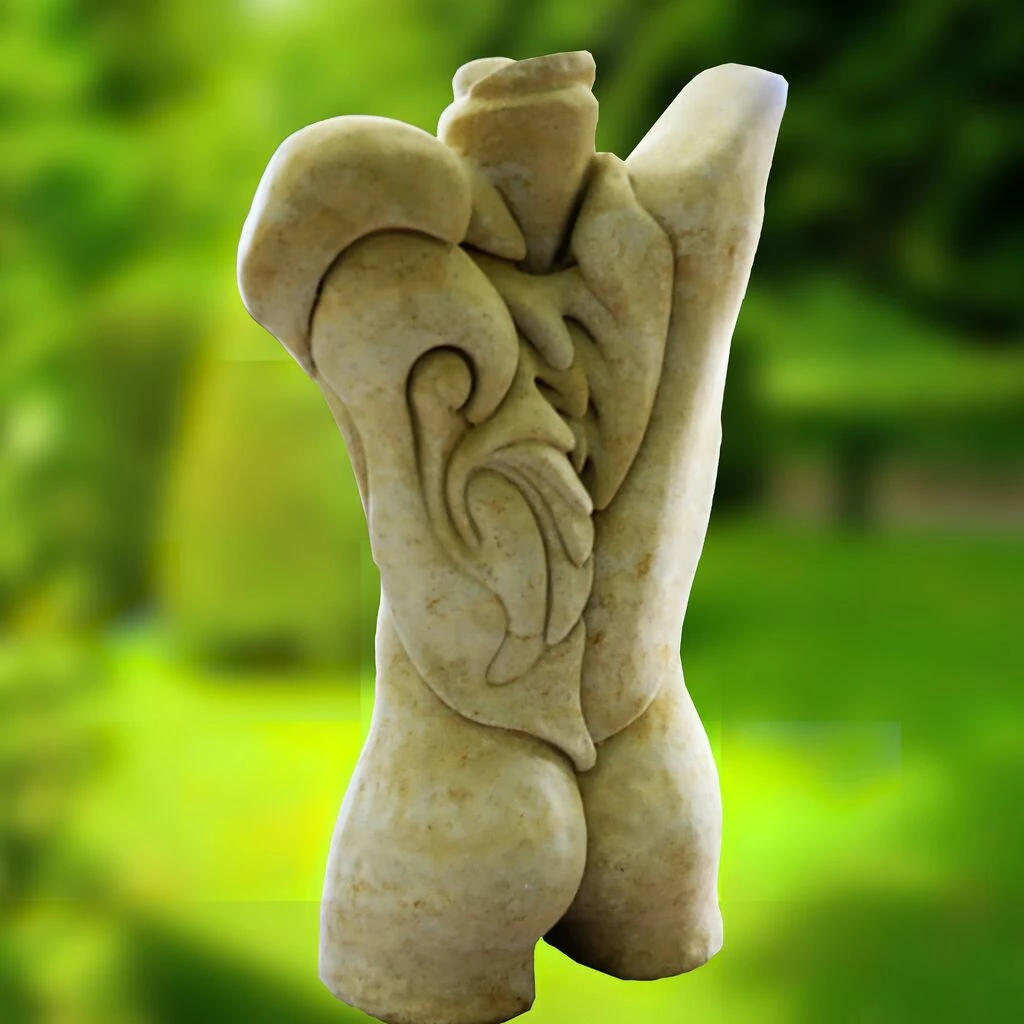 Moderner Torso Mann - Muzael 4 Moderner Torso Mann - Muzael – Bild 2