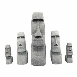 Mystische Moai-Kopf Statue Aus Basanit Für Den Garten - Hotanga -Outlet GARTENTRAUM Store mystische moai kopf statue aus basanit fuer den garten hotanga3