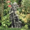 Mystischer Steinguss Gartenkobold - Adalram