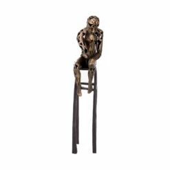 Nachdenklich - Designer Mensch Bronzeskulptur - Thinker Dark & Light -Outlet GARTENTRAUM Store nachdenklich designer mensch bronzeskulptur thinker dark light7