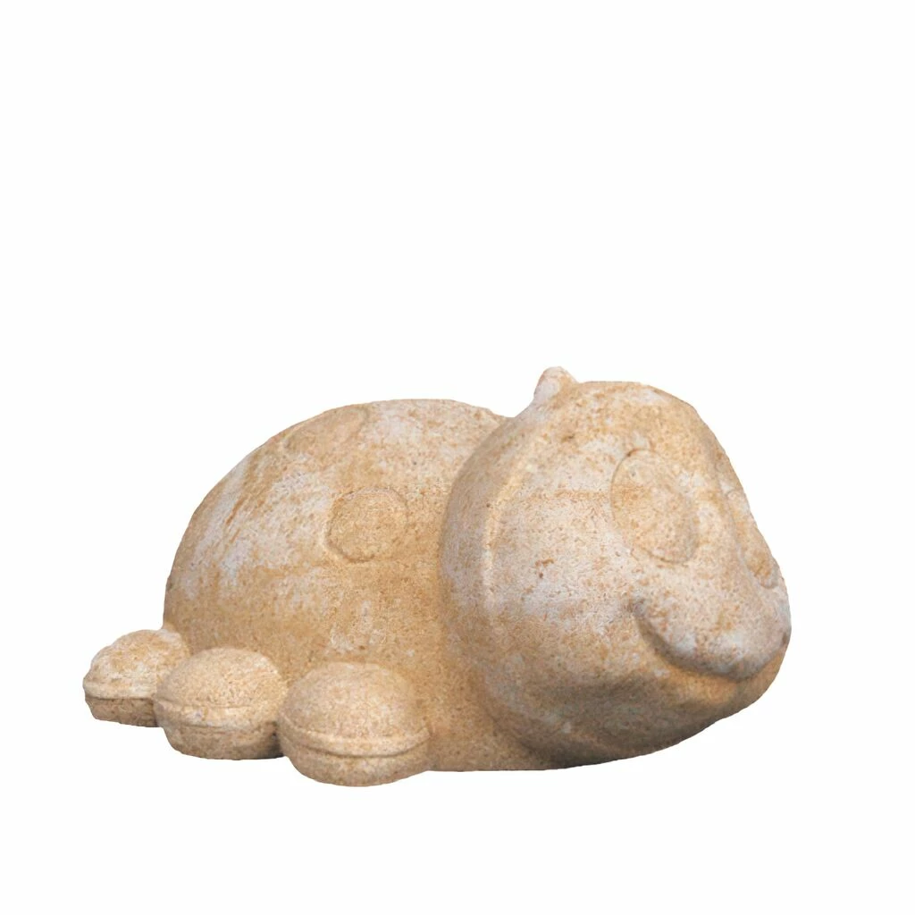 Niedlicher Marienkäfer Mit Gesicht Zur Gartenzierde Aus Steinguss - Ronka 3 Niedlicher Marienkäfer Mit Gesicht Zur Gartenzierde Aus Steinguss - Ronka