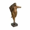 Opulente Frauenskulptur Aus Bronze - Limitiert - Ballerina