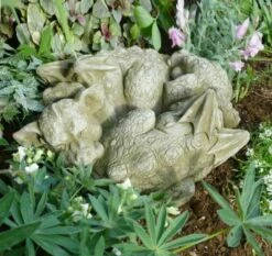 Original Drachenskulpturen Yin & Yan