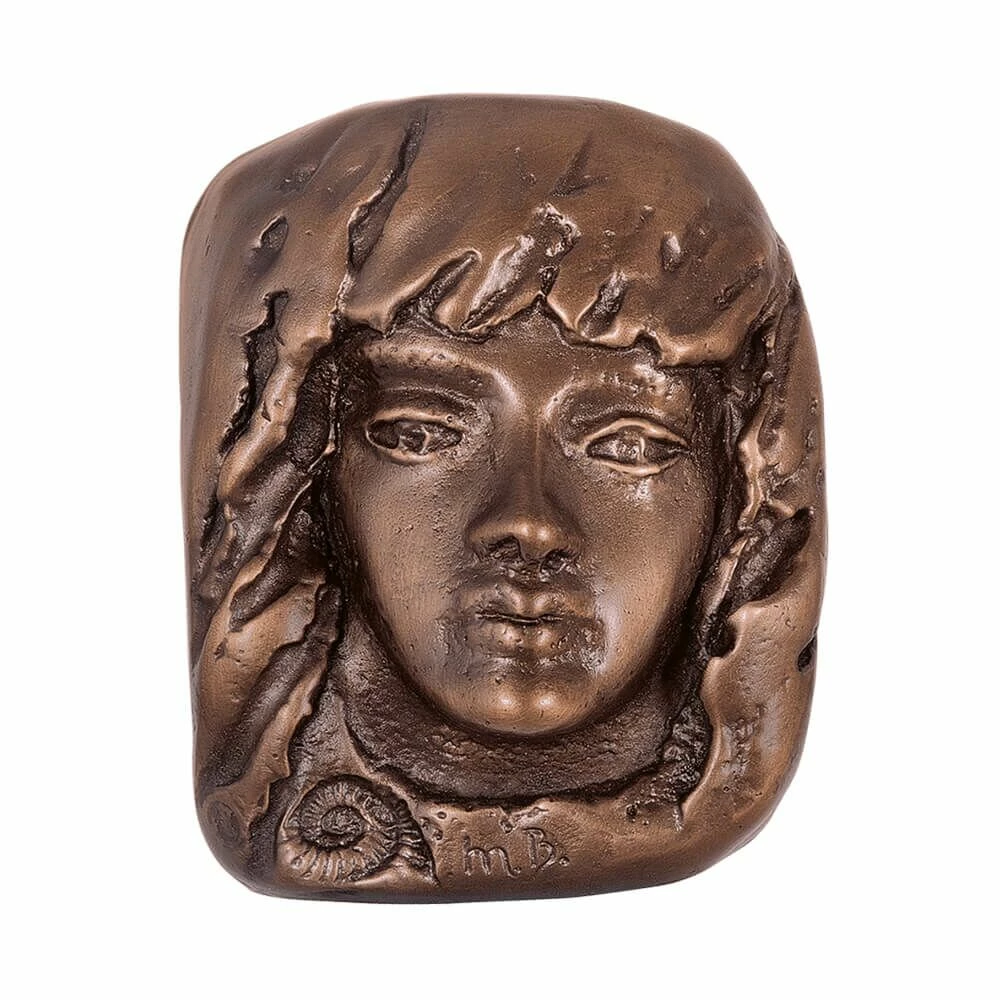 Outdoor Bronzerelief In Limitierter Auflage - Kopf - Frohsinn 3 Outdoor Bronzerelief In Limitierter Auflage - Kopf - Frohsinn