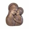Outdoor Wandrelief Maria Mit Kind Aus Bronze - Madonna Teresa