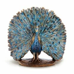Pfau Tierfigur Aus Bronze Mit Pfauenrad - Farbig - Pfau 5 Pfau Tierfigur Aus Bronze Mit Pfauenrad - Farbig - Pfau -Outlet GARTENTRAUM Store pfau tierfigur aus bronze mit pfauenrad farbig pfau2