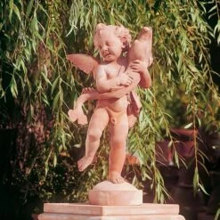 Putte Von Verrocchio Aus Terrakotta - Angelo