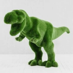 Riesige T-Rex Garten Skulptur - Topiary - GFK & Kunstrasen - Scharfzahn -Outlet GARTENTRAUM Store riesige t rex garten skulptur topiary gfk kunstrasen scharfzahn6