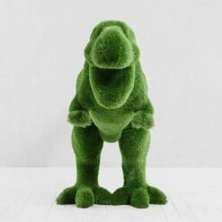 Riesige T-Rex Garten Skulptur - Topiary - GFK & Kunstrasen - Scharfzahn -Outlet GARTENTRAUM Store riesige t rex garten skulptur topiary gfk kunstrasen scharfzahn7