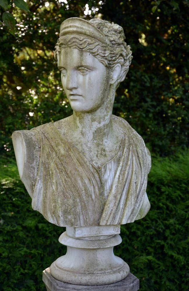 Römische Büste Der Diana 5 Römische Büste Der Diana – Bild 3