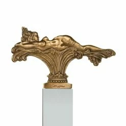 Romantische Aktskulptur Aus Bronze - Künstleredition - Liegende Versuchung -Outlet GARTENTRAUM Store romantische aktskulptur aus bronze kuenstleredition liegende versuchung2