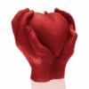 Romantische Kerze - Herz In Den Händen Haltend - Vegan - Hearth In Hands -Outlet GARTENTRAUM Store romantische kerze herz in den haenden haltend vegan hearth in hands
