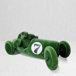 Schildkröte Im Rennauto - Wetterfeste Gartenfigur - Albert