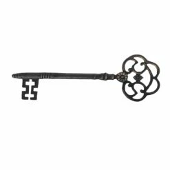 Schlüssel Bronzeplastik Für Die Wand - Schlüssel