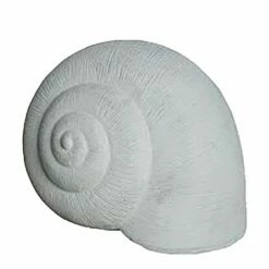 Schneckenhaus Aus Glasfaser-Beton - Grau - Emefa