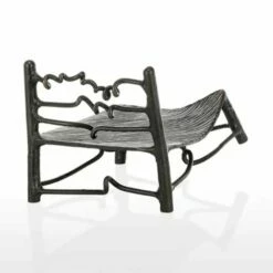 Schwarze Bett-Dekofigur Aus Bronze - Limitiert - Bed Of Frustration -Outlet GARTENTRAUM Store schwarze bett dekofigur aus bronze limitiert bed of frustration3