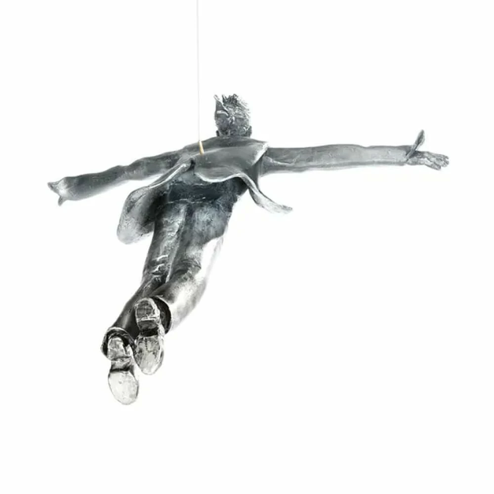 Schwebende Menschenskulpturen Aus Aluminium - Freefall (Him) 4 Schwebende Menschenskulpturen Aus Aluminium - Freefall (Him) – Bild 2