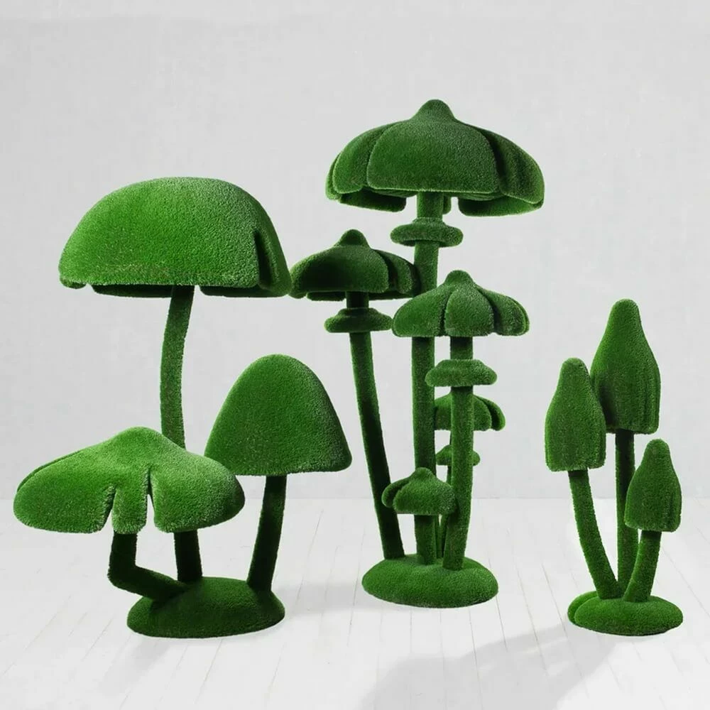 Set Aus Riesigen Honigpilzen - Wetterfeste Formschnitt Pilze - Fungos Set 3 Set Aus Riesigen Honigpilzen - Wetterfeste Formschnitt Pilze - Fungos Set