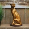 Sitzender Gepard Aus Bronze - Glänzend - Gepard Opalia 1 Sitzender Gepard Aus Bronze - Glänzend - Gepard Opalia -Outlet GARTENTRAUM Store sitzender gepard aus bronze glaenzend gepard opalia