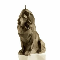 Sitzender Löwe Als Moderne Kerze - Vegan & Kindergeeignet - Warholo