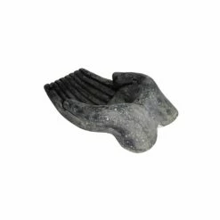 Skulptur Mit 2 Händen Aus Steinguss Als Schale Für Den Garten - Cheria