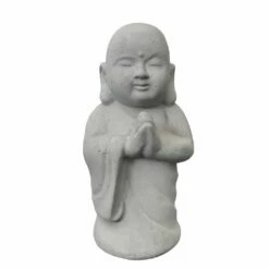 Stehende Buddha Figur Aus Glasfaser-Beton Für Draußen - Furore