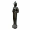 Stehende Buddha Skulptur Aus Steinugss Für Den Garten - Meridiem -Outlet GARTENTRAUM Store stehende buddha skulptur aus steinugss fuer den garten meridiem