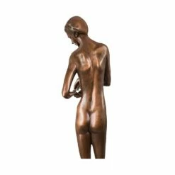 Stehende Frauenskulptur Aus Limitiertem Bronzeguss - Hinwendung -Outlet GARTENTRAUM Store stehende frauenskulptur aus limitiertem bronzeguss hinwendung3