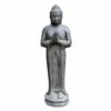 Stehender Buddha Aus Steinguss Mit Begrüßungsgeste - Initus