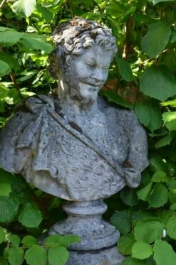 Stein Büste Gott Des Weines - Bacchus -Outlet GARTENTRAUM Store stein bueste gott des weines bacchus3