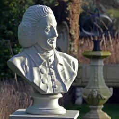 Stein Büste Lancelot 'Capability' Brown - Lancelot Brown 9 Stein Büste Lancelot 'Capability' Brown - Lancelot Brown -Outlet GARTENTRAUM Store stein bueste lancelot capability brown lancelot brown3